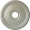 Ekena Millwork Diane Ceiling Medallion (Fits Canopies up to 5 3/8"), 18"OD x 3 5/8"ID x 1 1/8"P, Flash Copper CM18DIFCS - alternate 1